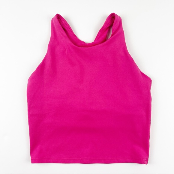 Athleta Girl Tulip Pink Long Distance Bra Large 12 - Picture 1 of 5